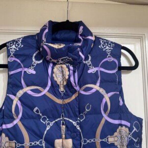 NEW with Tags NWT $258 J.McLaughlin Nichols Vest Reversible sz S - Picture 4 of 4